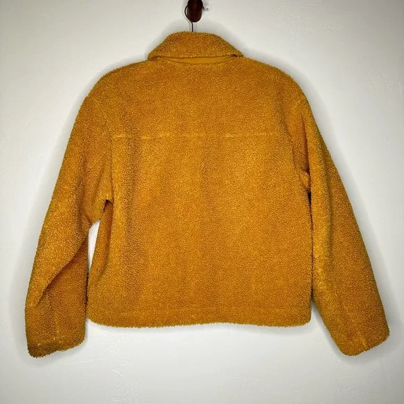 Uniqlo Pile-Lined Fleece Sherpa Teddy Jacket Size Small - Picture 6 of 10